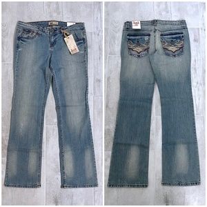 LEI Blue Ultra Low Rise Jeans